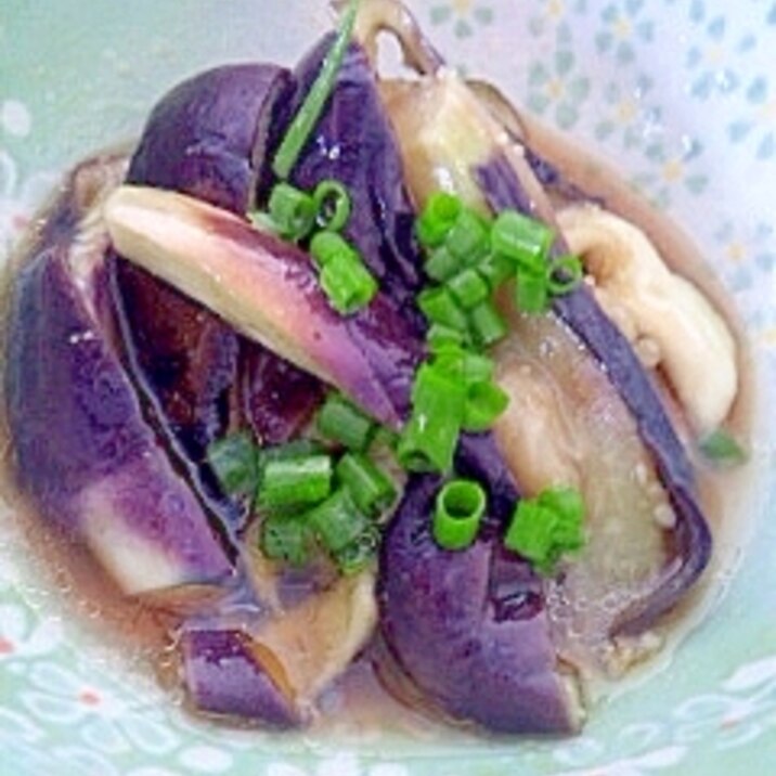 茄子☆レンジ蒸し